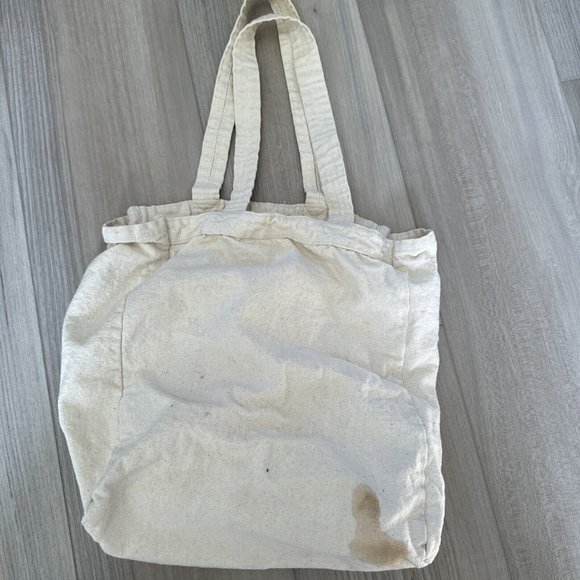 Vintage Winnie The Pooh Tote Canvas Bag Made‎ In India 13x13 Bag 1 - Picture 6 of 12